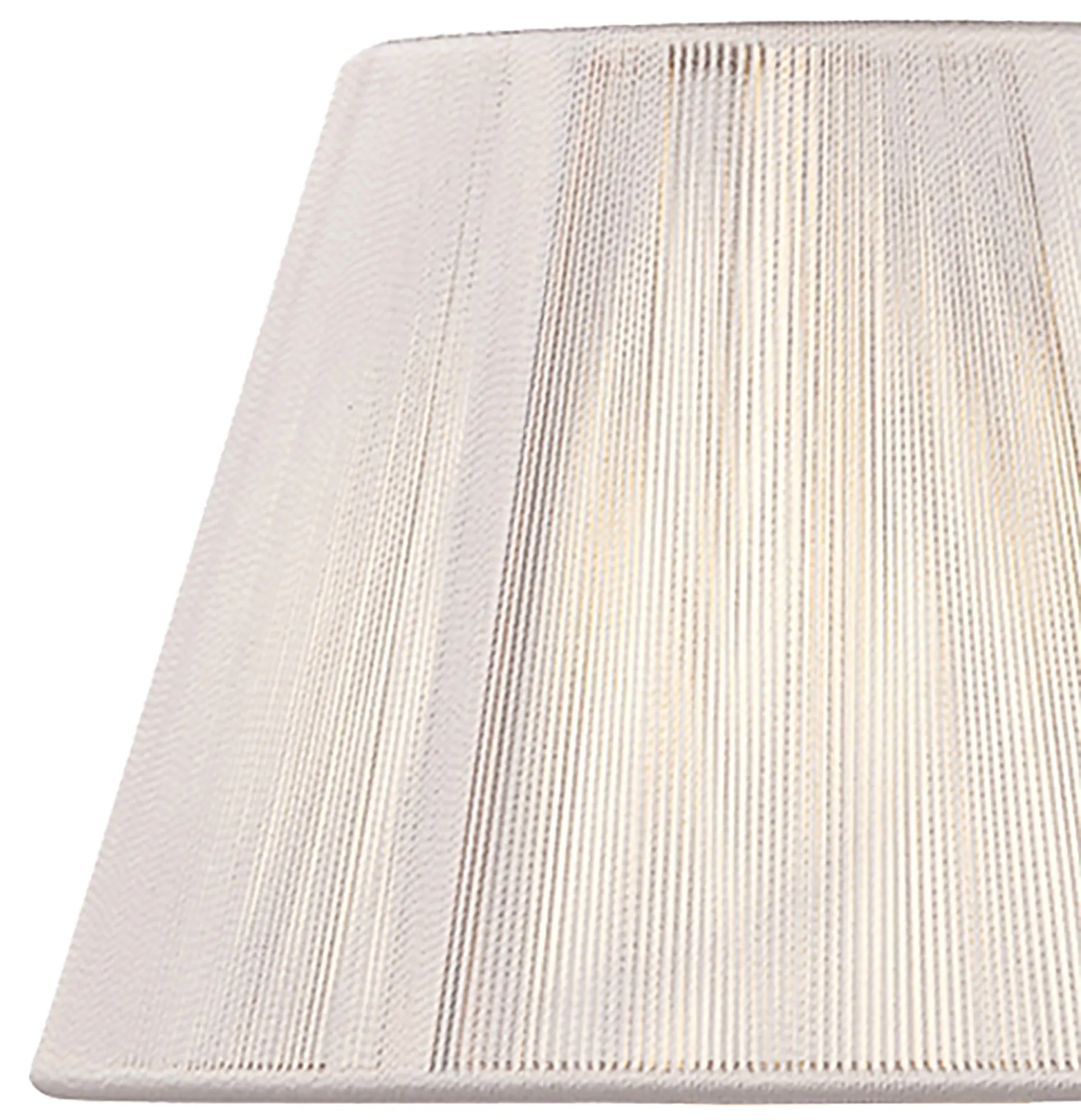 Silk 40cm String Shade Ivory White MS050  Mantra Fusion Silk String Shades